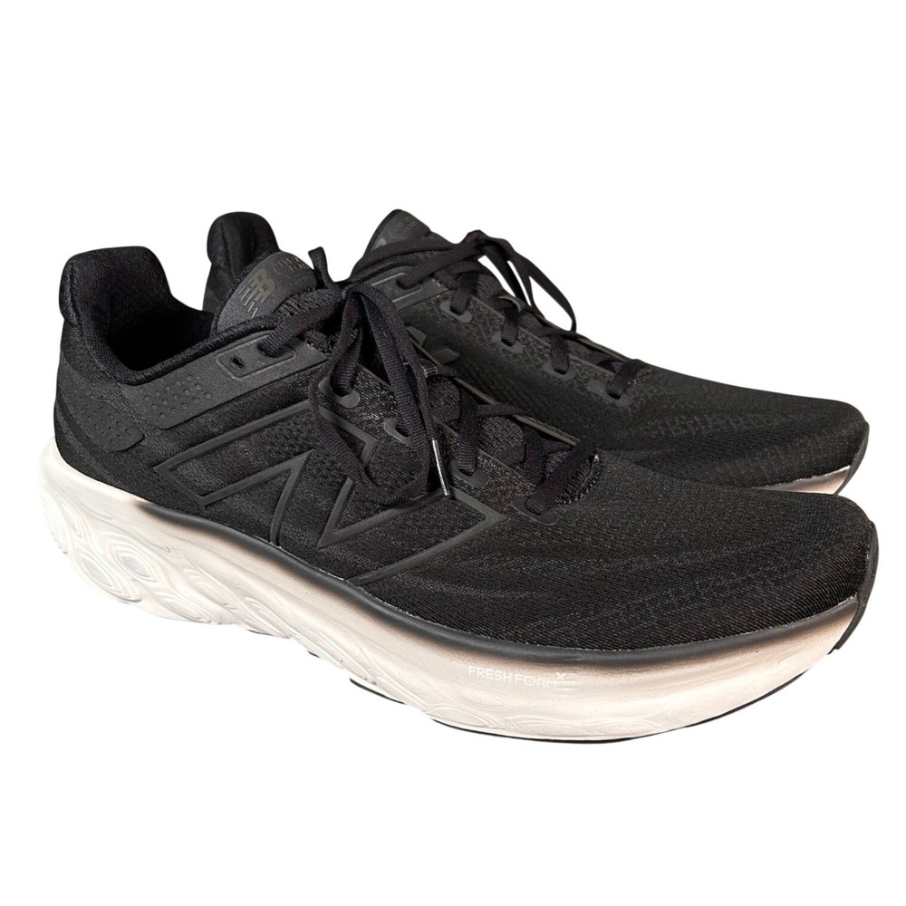 New Balance Fresh Foam X 1080 v13 Running Shoes Black White M1080K13 Men 14B New